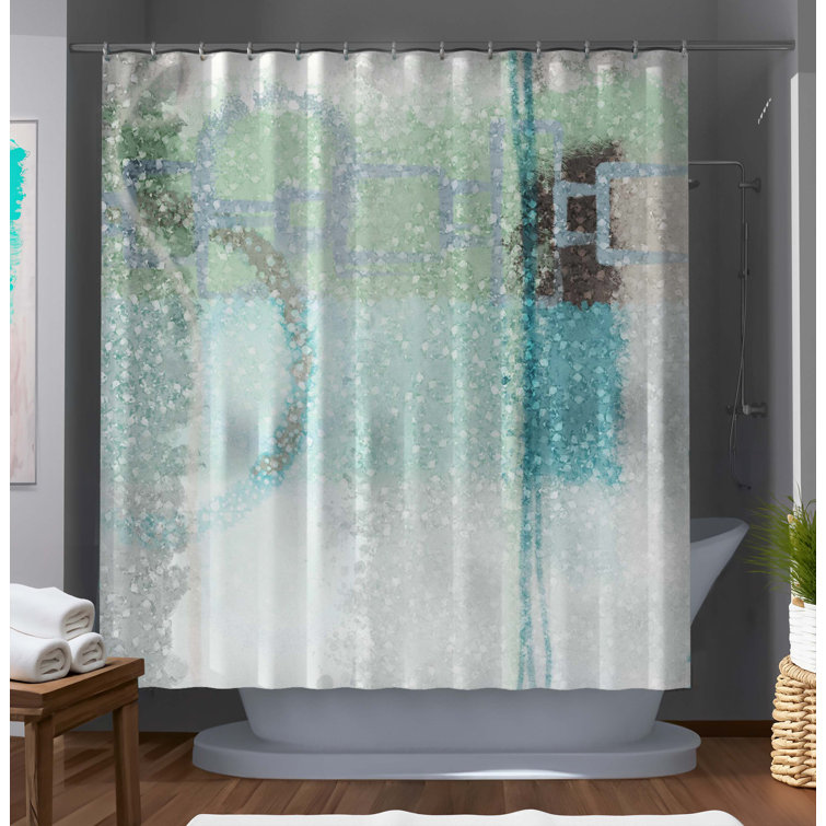 Bless international Jewel Certain Designer Shower Curtain - Wayfair Canada